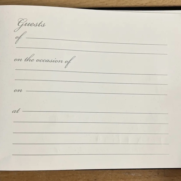 *NEW* LENOX Silver Guestbook with Pen - TRUE LOVE 💗 - Picture 5 of 5